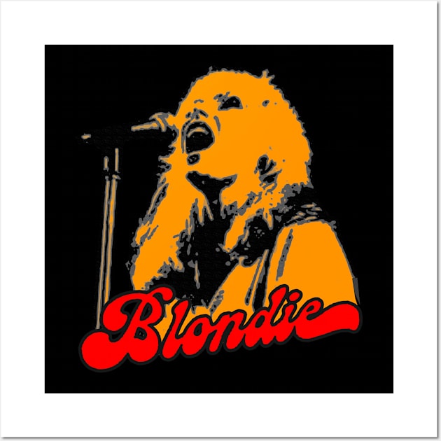 Blondie Retro Wall Art by AxLSTORE